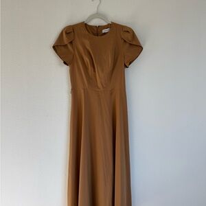 Calvin Klein Tan Maxi Dress